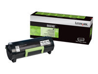 Bild von LEXMARK 502XE Toner schwarz Extra hohe Kapazität 10.000 Seiten 1er-Pack corporate