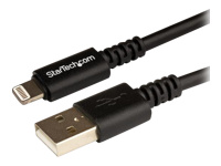 Bild von STARTECH.COM 3m Apple 8-Pin Lightning Connector auf USB Kabel - USB Kabel für iPhone / iPod / iPad - Schwarz