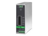 APC Easy UPS UPS DIN rail mountable 10A DC 24V 240Watt no battery output connectors 1metal gray