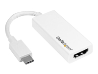 Bild von STARTECH.COM USB-C auf HDMI Adapter - USB Typ-C zu HDMI Video Konverter - Weiss