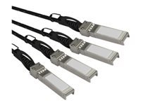 Bild von STARTECH.COM QSFP+ Breakout Kabel - QSFP+ auf 4x SFP+ - 1m