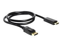 Bild von DELOCK Kabel Displayport Stecker > HDMI Stecker 1m