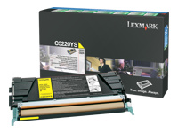 Bild von LEXMARK C522n, C524 Toner gelb Standardkapazität 3.000 Seiten 1er-Pack Rückgabe