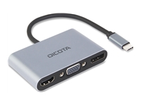Bild von DICOTA USB-C Portable 5-in-1 Docking Station 4K HDMI/DP PD 100W