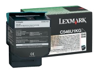 Bild von LEXMARK C546, X546 Toner schwarz Extra hohe Kapazität 8.000 Seiten 1er-Pack Rückgabe