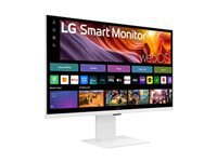 LG - Ecran LCD - 32p - 3840x2160 4K 60 Hz - IPS - 5 ms - Inclinable - Hauteur réglable - Pivotant - Garantie 3 ans