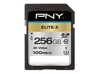 Bild von PNY Memory Card 256 GB SDHC SD ELITE X SDHC CLASS 10 UHS I U3