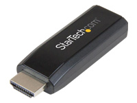 Bild von STARTECH.COM Kompakter HDMI auf VGA Konverter / Adapter mit Audio - 1920x1200