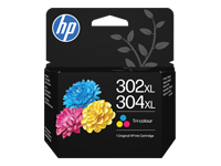 HP 302XL/304XL Tri-clr Original Ink Cartridge