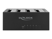 Bild von DELOCK USB Type-C Dockingstation für 4 x SATA HDD / SSD