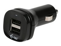 Bild von I-TEC USB High Power Car Charger Dual Kfz-Ladegeraet Adapter 12V-2,1A 2x USB auch fuer Apple iPad 1/2/3/4 iPad mini und iPhone 4S/5
