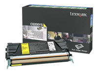 Bild von LEXMARK C520, C530 Toner gelb Standardkapazität 1.500 Seiten 1er-Pack Rückgabe