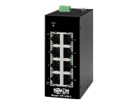 Bild von EATON TRIPPLITE 8-Port Unmanaged Industrial Ethernet Switch - 10/100mbps Ruggedized -40 to 75 C DIN Mount