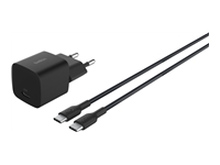 BELKIN 25W USB PD Wall Charger with PPS BLK w/1m C-C Cable