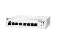 HPE Networking Instant On 1830 Switch, 8G, 1U, Layer 2, Plug and Play, DOS, Mobile App, Web-Based, Fanless