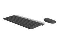 Bild von LOGITECH Slim Wireless Keyboard and Mouse Combo MK470 - GRAPHITE - UK - INTNL