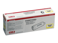 Bild von OKI C3200 Toner gelb Standardkapazität 1.500 Seiten 1er-Pack