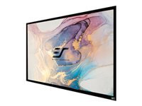 ELITE ER92WH1 16:9 H:114.5 W:203.7 2.36in/6cm Fixed Frame Front Projection Screen for Entry Level Home Cinema Projector