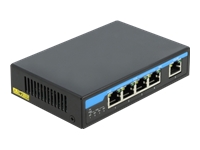 Bild von DELOCK Gigabit Ethernet Switch 4 Port PoE + 1 RJ45