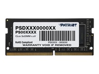 Pamięć RAM Patriot Memory Signature PSD416G26662S (DDR4 SO-DIMM; 1 x 16 GB; 2666 MHz; CL19)