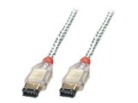Bild von LINDY Premium Firewire Kabel 6/6 2m IEEE Kabel 800Mbps komp.
