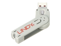 Bild von LINDY Schlüssel USB Port Schloss weiss