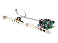 Bild von STARTECH.COM 7.1 Kanal PCI Express Soundkarte - PCIe Sound Karte mit SPDIF optisches Kabel -  24-bit - 192KHz