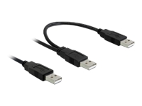 Bild von DELOCK Kabel USB 2.0 Y 1x USB-A ST > 2x USB-A ST 70 cm