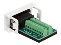 Bild von DELOCK Easy 45 Modul VGA Stecker zu 16 Pin Terminalblock 22,5x45mm