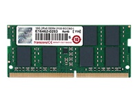 TRANSCEND Premium 8GB DDR4 2133Mhz ECC-SO-DIMM 2Rx8 512Mx8 CL15 1.2V ORIG Chip Wide Temp.
