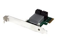 Bild von STARTECH.COM 4 Port SATA III RAID Controller PCI Express Schnittstellenkarte RAID mit HyperDuo SSD Tiering