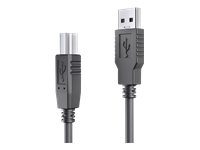Bild von PURELINK DS3000-200 - 20,0m USB 3.1 Gen1 aktiv Kabel USB A Stecker auf USB B Stecker Farbe schwarz