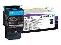 LEXMARK C540, C543, C544, X543, X544 Toner cyan Std Capacity 1.000 pages return
