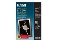 Bild von EPSON S041944 Ultra  glänzend  Foto Papier inkjet 300g/m2 130x180mm 50 Blatt 1er-Pack