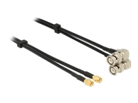 Bild von DELOCK HF SMA Stecker > BNC Stecker 90G Twinkabel RG-58 15 m