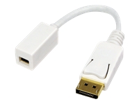 Adapter LogiLink CV0040 DisplayPort (M)>mini DisplayPort (F)