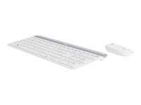 Bild von LOGITECH Slim Wireless Keyboard and Mouse Combo MK470 - OFFWHITE - UK - INTNL
