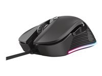TRUST Souris gaming filaire YBAR noire
