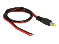 Bild von DELOCK Kabel DC 5,5 x 2,5mm Stecker zu offenen Kabelenden 50cm