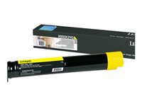 LEXMARK X950, X952, X954 Toner yellow Extra high Capacity 22.000 pages