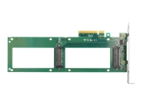 Bild von DELOCK PCI Express 4.0 x8 Karte zu 2 x intern U.2 NVMe SFF-8639 - Bifurcation