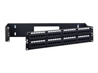 Bild von STARTECH.COM 2 HE 48,26cm 19Zoll Patchpanel Halteung mit Scharnier zur Wandmontage