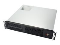 Bild von FANTEC SG-220 2HE 400mm 19Zoll Servergehauese ohne Netzteil fuer 2x 3,5 Zoll Festplatten 2x 5,25Zoll Modul