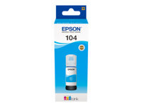 EPSON 4LB 104 EcoTank Cyan ink bottle