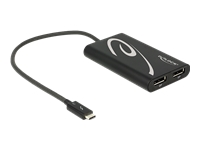 Bild von DELOCK Adapter Thunderbolt 3 Stecker > 2 x Displayport Buchse 4K 60 Hz