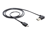 Bild von DELOCK Kabel EASY USB 2.0-A 90G gewinkelt > Mini USB 5 Pin Stecker/Stecker 1 m