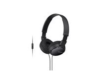 SONY MDR-ZX110AP Headphones mic Black