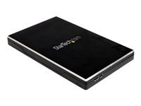 Bild von STARTECH.COM 6,35cm 2,5Zoll SATA/SSD USB 3.0 SuperSpeed Festplattengehäuse - Schwarz - Externes Gehäuse für 6,35cm 2,5Zoll SATA