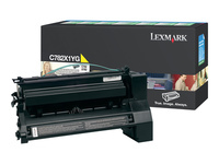 Bild von LEXMARK C782, X782e Toner gelb hohe Kapazität 15.000 Seiten 1er-Pack Rückgabe