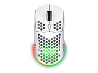 TRUST Souris gaming sans fil HELOX ultra légére - Blanche